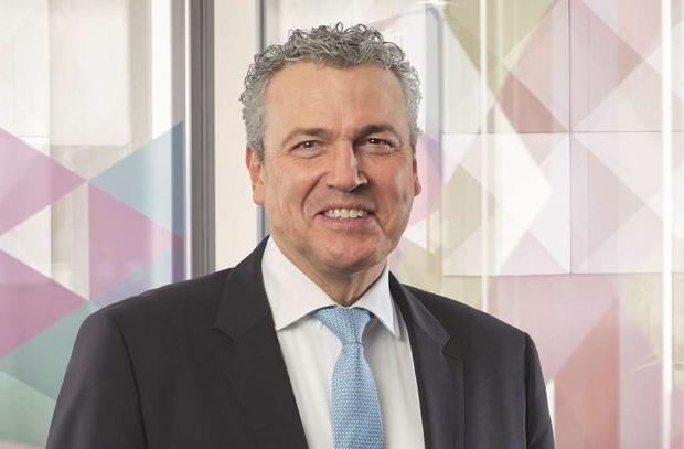 Headshot of Ruud Dobber, Executive Vice President and President, BioPharmaceuticals Business Unit at AstraZeneca.